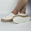 Espadrilky Laura Biagiotti Textile White (Veľkosť 35)