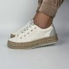 Espadrilky Laura Biagiotti Textile White (Veľkosť 35)