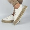 Espadrilky Laura Biagiotti Textile White (Veľkosť 35)