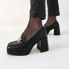 Lodičky Laura Biagiotti Black Calf (Veľkosť 38)