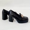 Lodičky Laura Biagiotti Black Calf (Veľkosť 38)