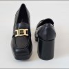 Lodičky Laura Biagiotti Black Calf (Veľkosť 38)
