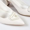 Lodičky Laura Biagiotti Calf LT White (Veľkosť 35)