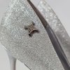 Lodičky Laura Biagiotti Gliter Silver (Veľkosť 38)