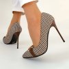 Lodičky Laura Biagiotti Textile Brown (Veľkosť 38)