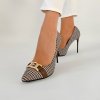 Lodičky Laura Biagiotti Textile Brown (Veľkosť 38)