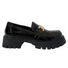 Mokasíny Laura Biagiotti Patent Black (Veľkosť 41)