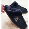 Papuče Laura Biagiotti Micro Black (Veľkosť 35)