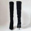 Čižmy Laura Biagiotti Micro Black Gliter
