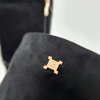 Čižmy Laura Biagiotti Micro Black Gliter