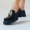 Mokasíny Laura Biagiotti Patent Black