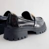 Mokasíny Laura Biagiotti Patent Black