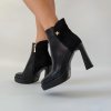 Členkové čižmy Laura Biagiotti Kid Micro Black