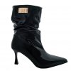 Členkové čižmy Laura Biagiotti WK Patent Black