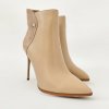Členkové čižmy Laura Biagiotti WK Kid Walnut