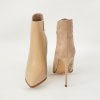 Členkové čižmy Laura Biagiotti WK Kid Walnut