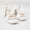 Biele sandále Laura Biagiotti RV Calf