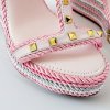 Sandále na klíne Laura Biagiotti KL Pink