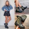 Workery Laura Biagiotti Calf Black Croco