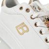 Biele Tenisky Laura Biagiotti Calf White Gold