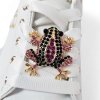 Biele Tenisky Laura Biagiotti Calf White Gold