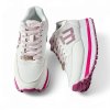 Biele Tenisky na platforme Gai Mattiolo Bianco Rosa
