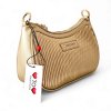 Zlatá plisovaná kabelka Gai Mattiolo Beige-03.jpg