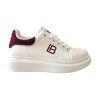 Biele tenisky Laura Biagiotti Calf White Red
