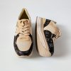 Tenisky Laura Biagiotti Logato Brown Beige