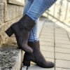Členkové čižmy Laura Biagiotti Micro Grey