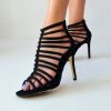 Sandále Laura Biagiotti Black Glitter
