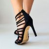 Sandále Laura Biagiotti Black Glitter