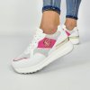 Tenisky Laura Biagiotti Calf White Fuxia