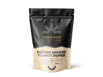 Highlands Biltong Smoked Kampot Pepper 50g