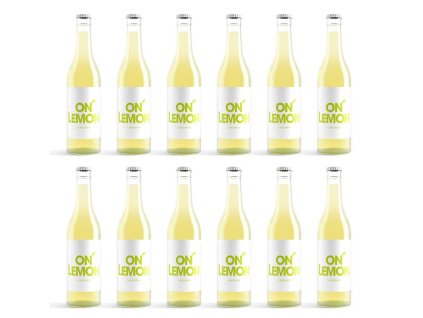 ON LEMON Ovocná limonáda LIMETKA 12 kusov 0,33l