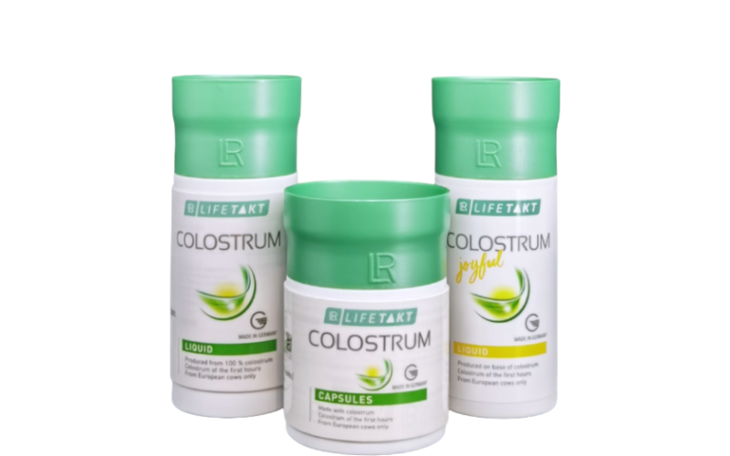 LR LIFETAKT LR Colostrum Liquid, LR Colostrum Kapsle, LR Colostrum Joyful