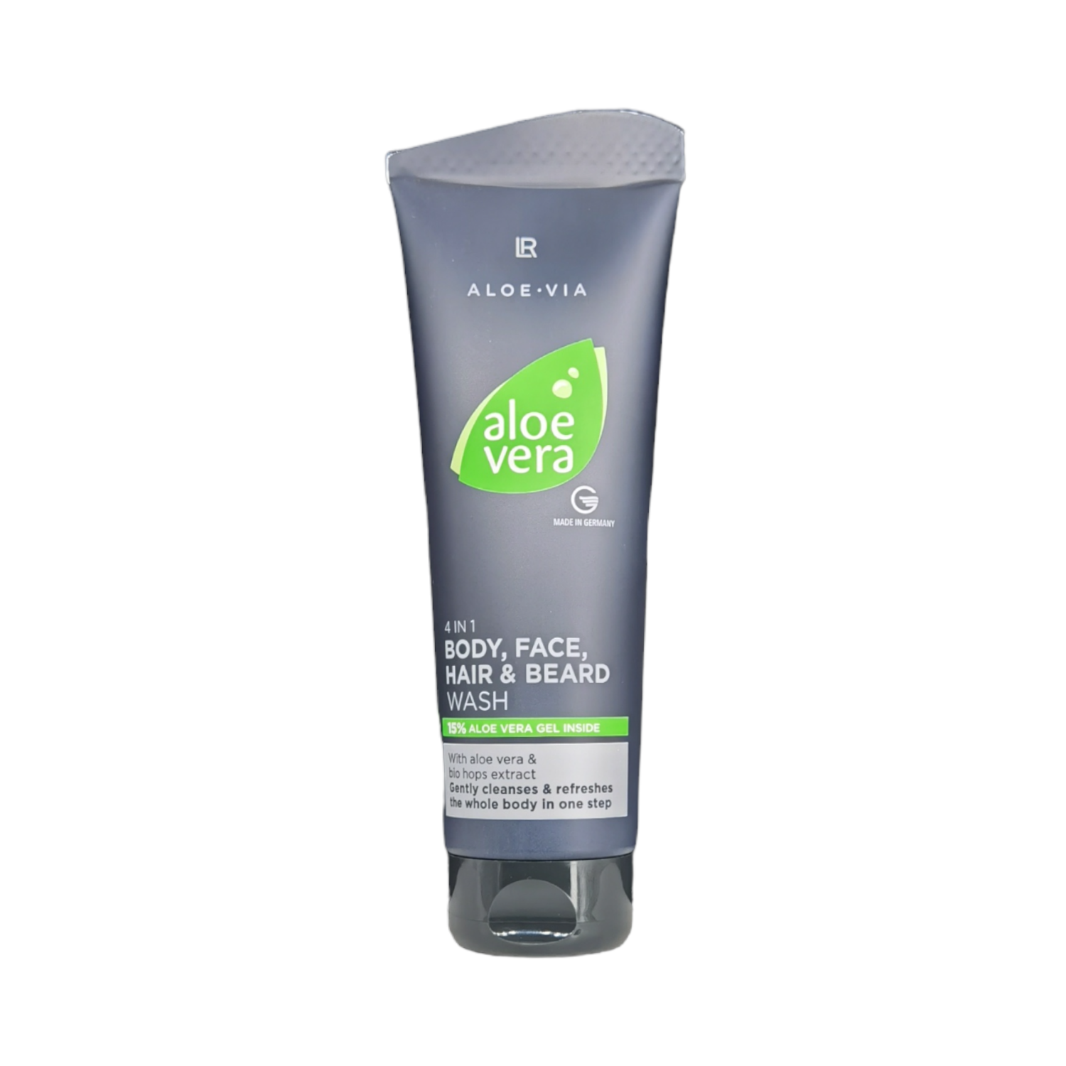 LR Aloe Vera 4v1 Šampon na tělo, obličej, vlasy a vousy 250 ml