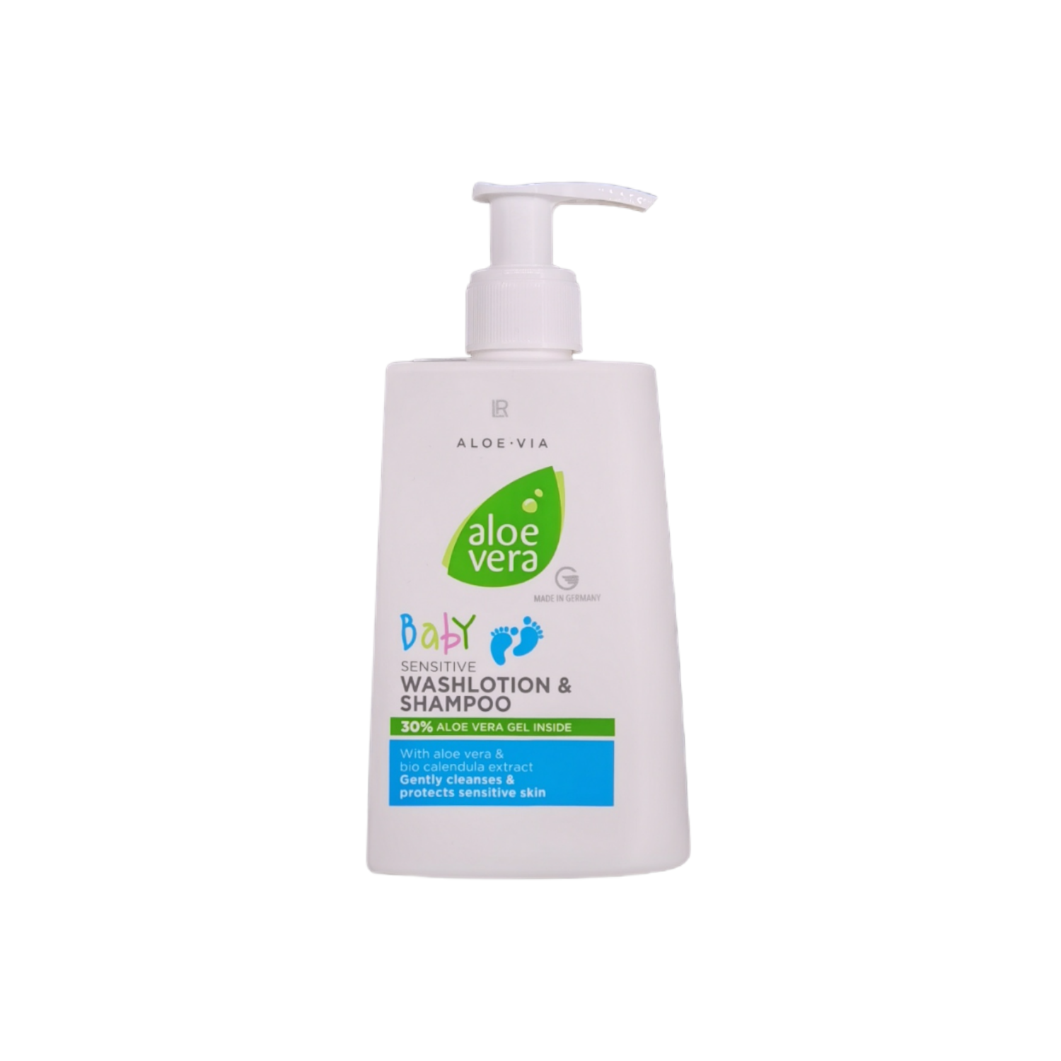 LR Aloe Vera Baby Jemná Mycí Emulze a Šampon 250 ml
