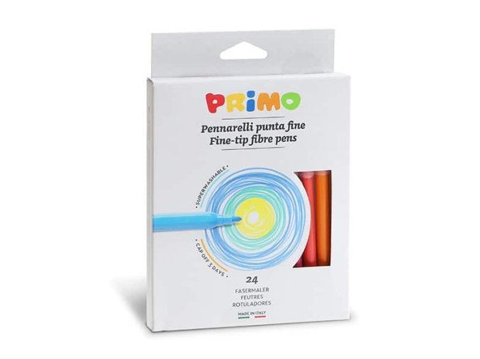 Fixy PRIMO, hrot 2,5mm, sada 24ks, papírový obal