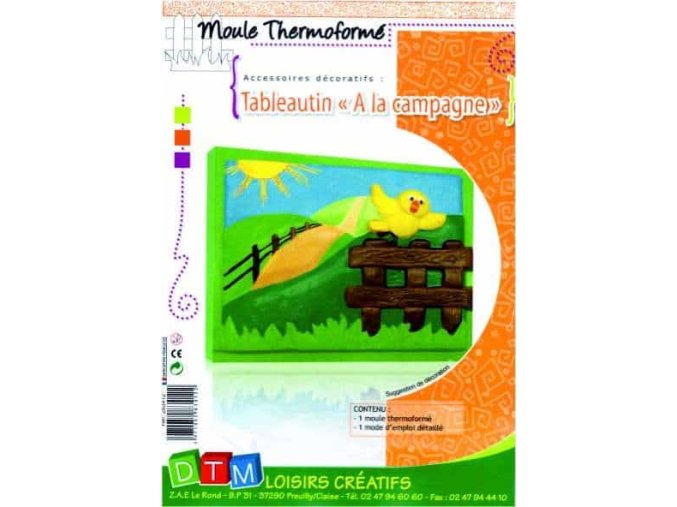 Odlévací forma - Obrázek louka