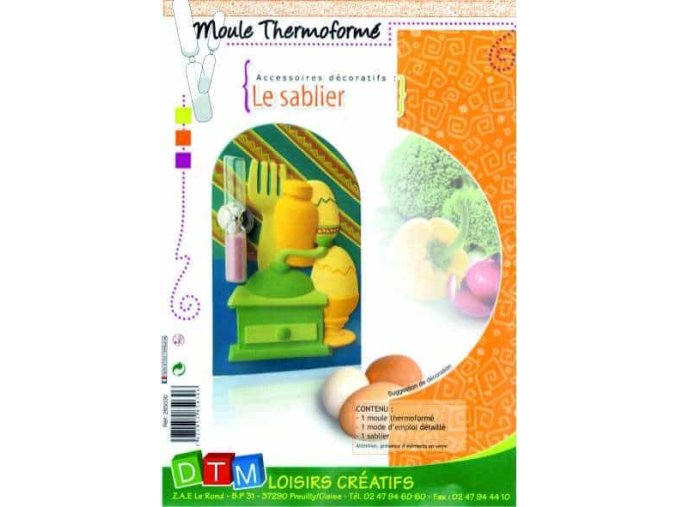 Odlévací forma - Přesýpací hodiny kuchyně