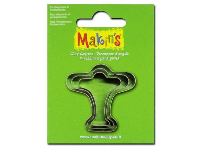 Sada kovových vykrajovátek 3ks LETADLO