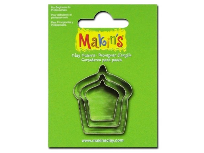 Sada kovových vykrajovátek 3ks DORT