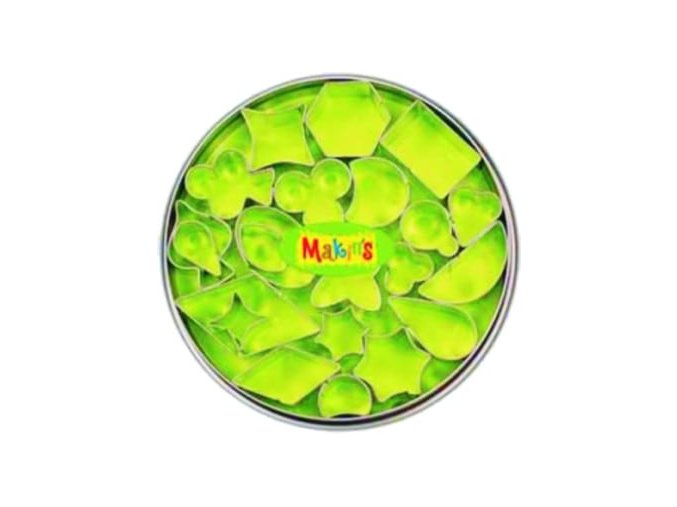 Sada kovových vykrajovátek Geometrik, 26ks