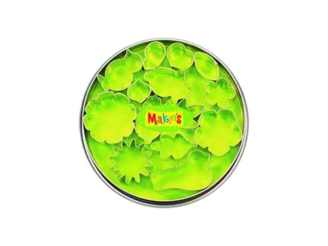 Sada kovových vykrajovátek Květiny, 15ks