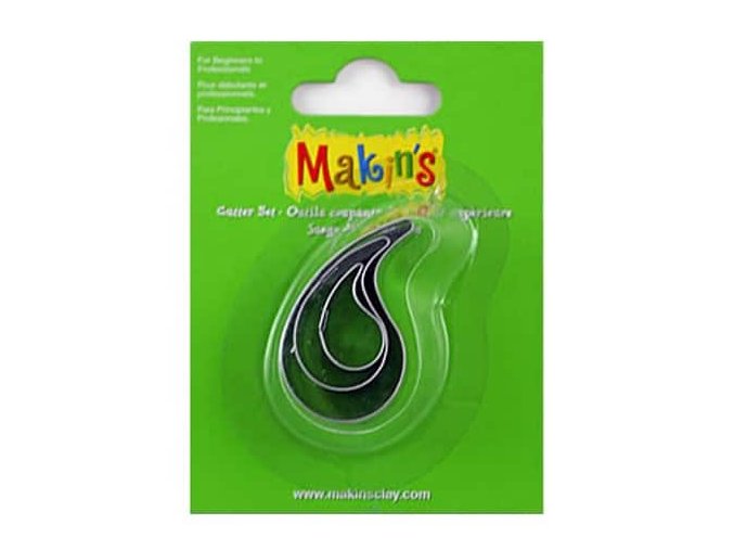 Sada kovových vykrajovátek 3ks KAPKY