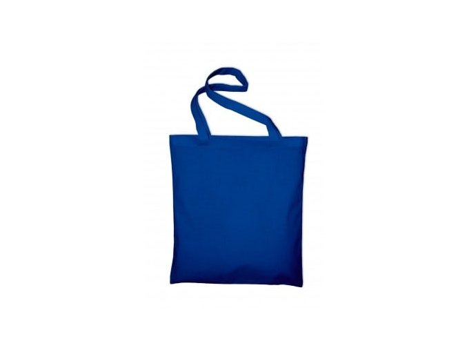 Taška bavlněná, 140 g/m², 38 x 42cm, tm. modrá (Royal)
