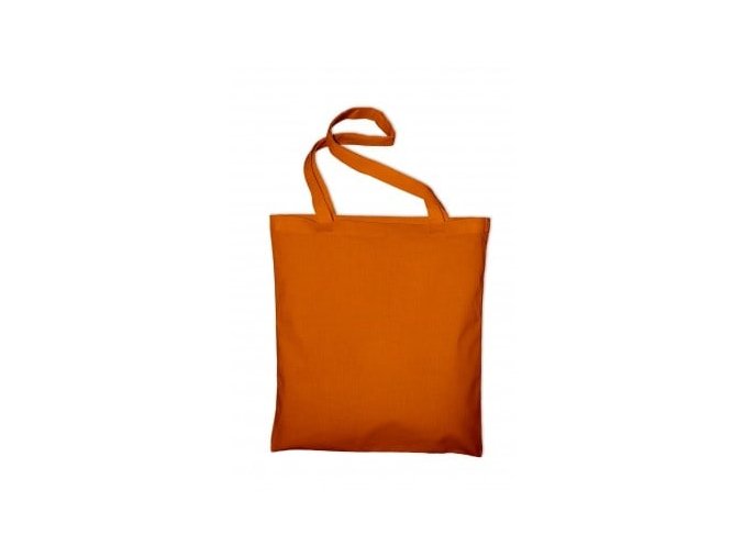 Taška bavlněná, 140 g/m², 38 x 42cm, oranžová (Tangerine)