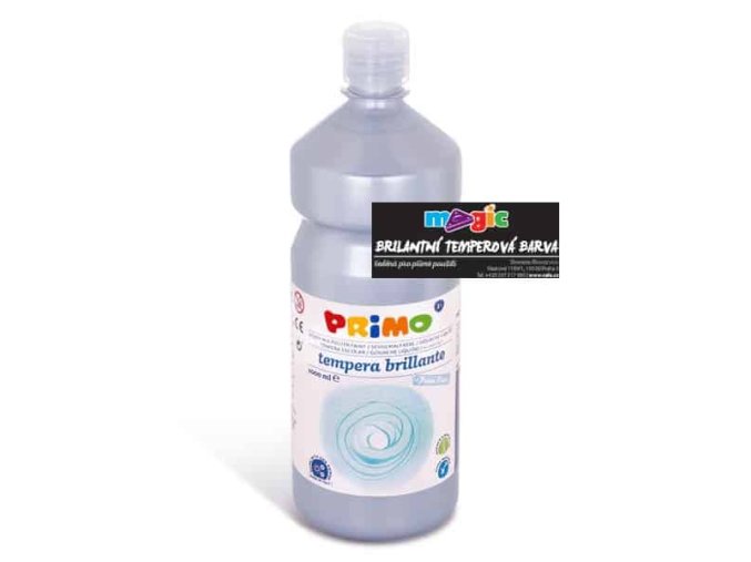 Temperová barva MAGIC, 1000ml, stříbrná