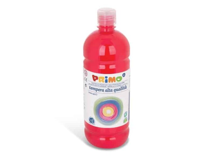 Temperová barva PRIMO, 1000ml, červená